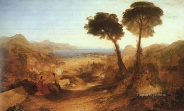 Turner Painting - La Bahía de Baiae con Apolo y la Sibila Romántica Turner